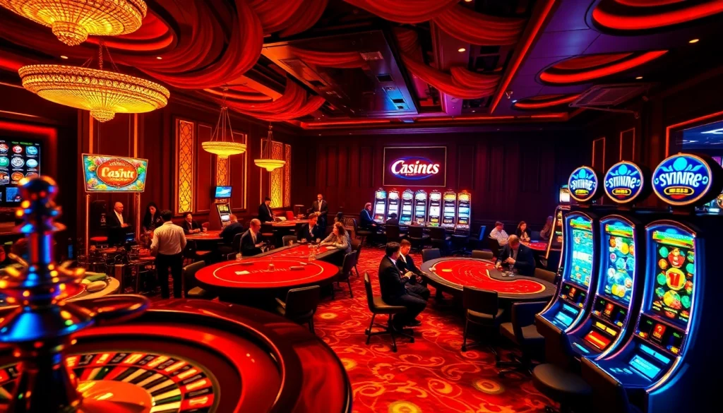 Catch thrilling moments of casino excitement at https://ps99slot.ink/ with players engaged in roulette and poker games.